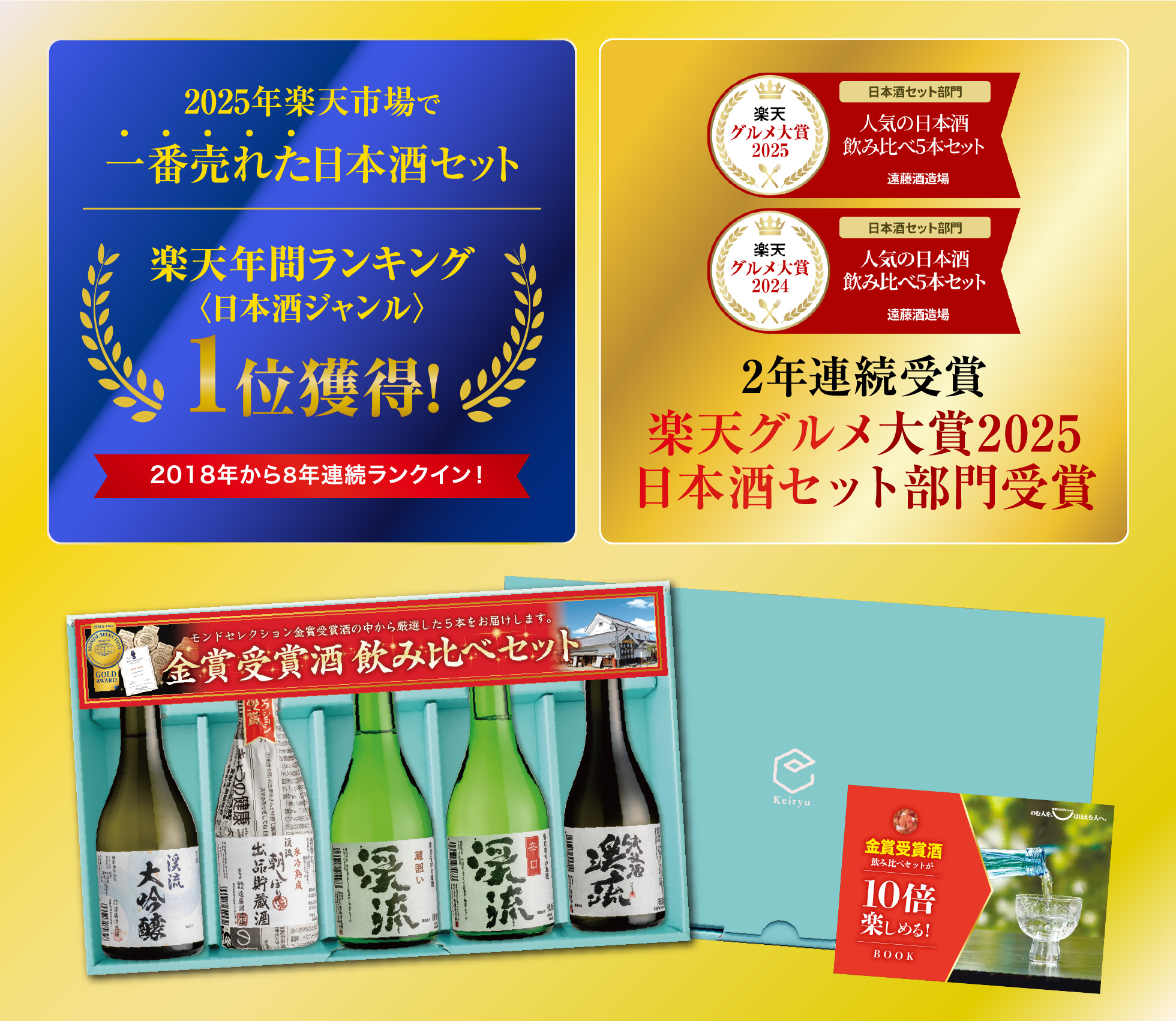 3年連続売り上げナンバー1