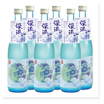 川流れ 渓流 夏の純米 720ml×6本 | 遠藤酒造場