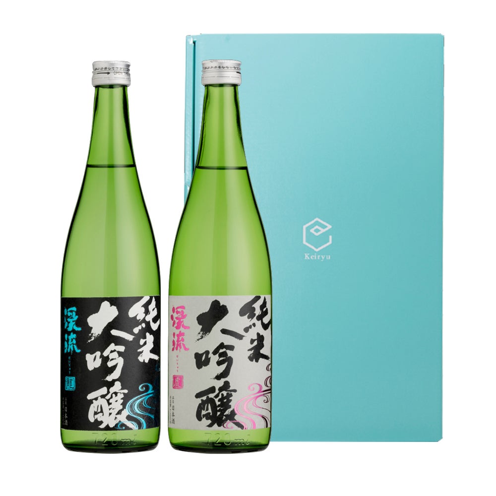 渓流 純米大吟醸 龍虎 飲み比べセット 720ml 2本